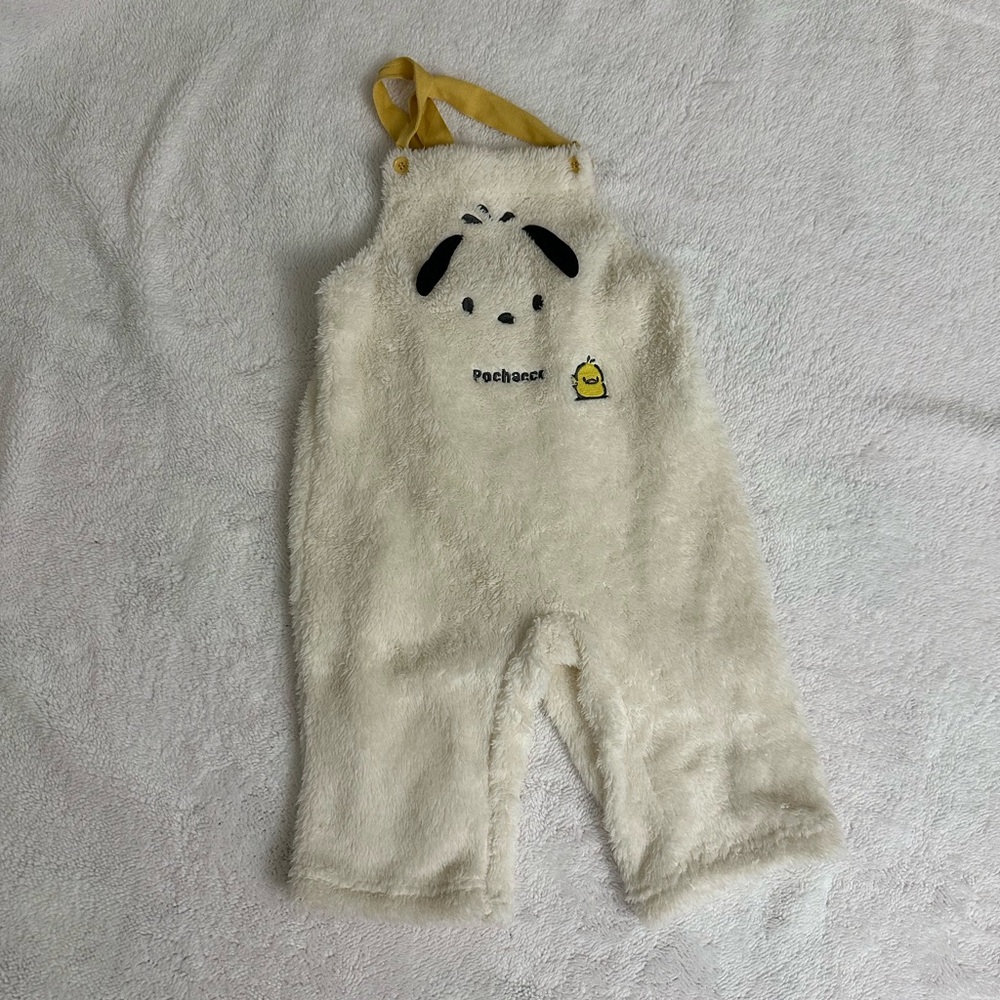 Fuzzy Pochacco overalls